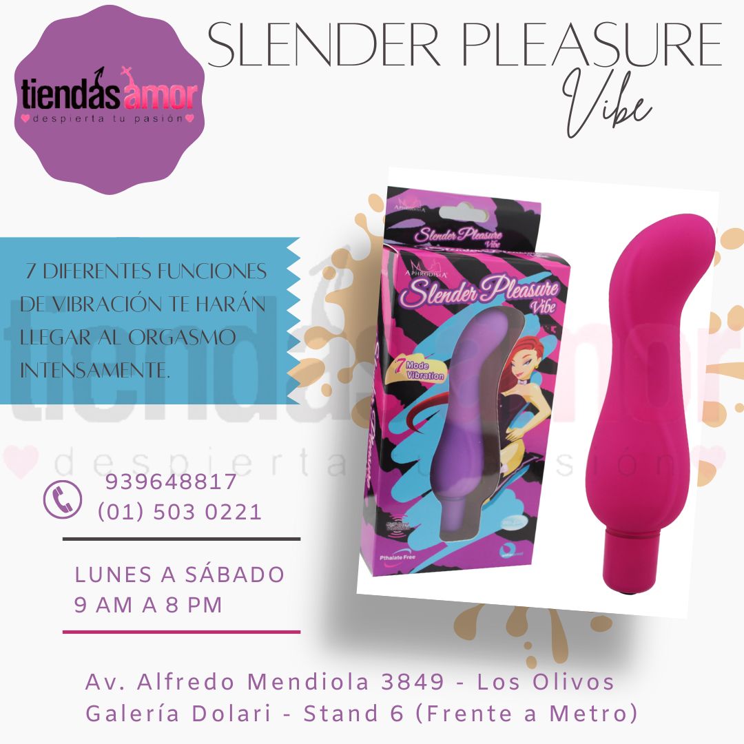 Vibrador Slender Pleasure Vibe